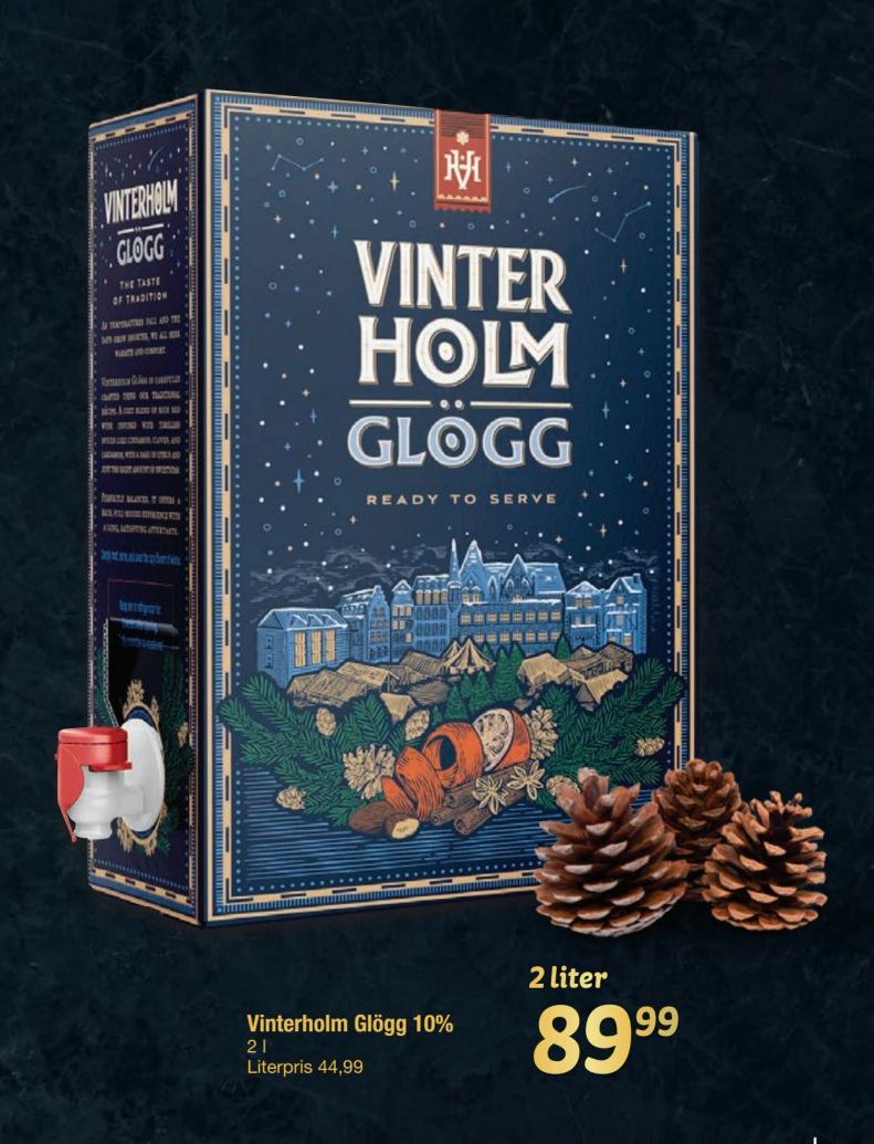 Vinterholm Glögg 10% – fakta Tyskland