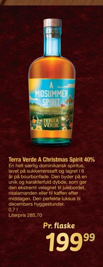 Terra Verde A Christmas Spirit 40% – fakta Tyskland