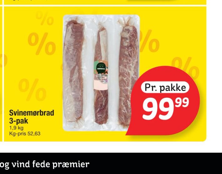 Svinemørbrad 3-pak – fakta Tyskland