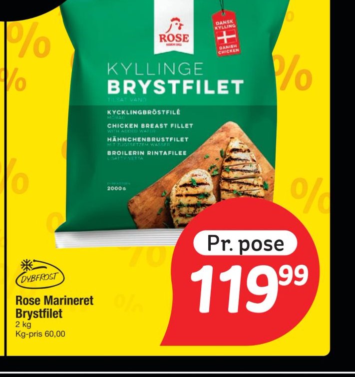 Rose Marineret Brystfilet – fakta Tyskland