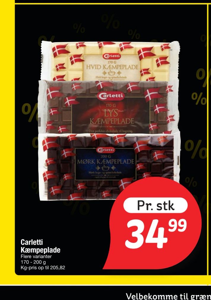 Carletti Kæmpeplade – fakta Tyskland