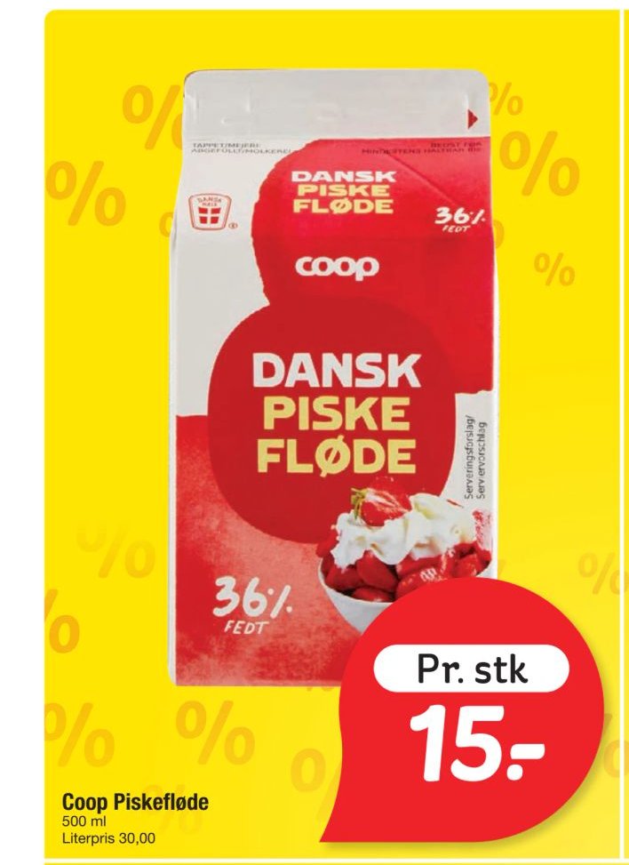 Coop Piskefløde – fakta Tyskland