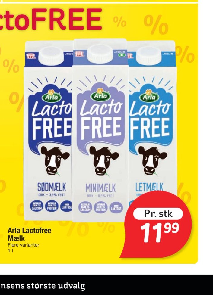 Arla Lactofree Mælk – fakta Tyskland