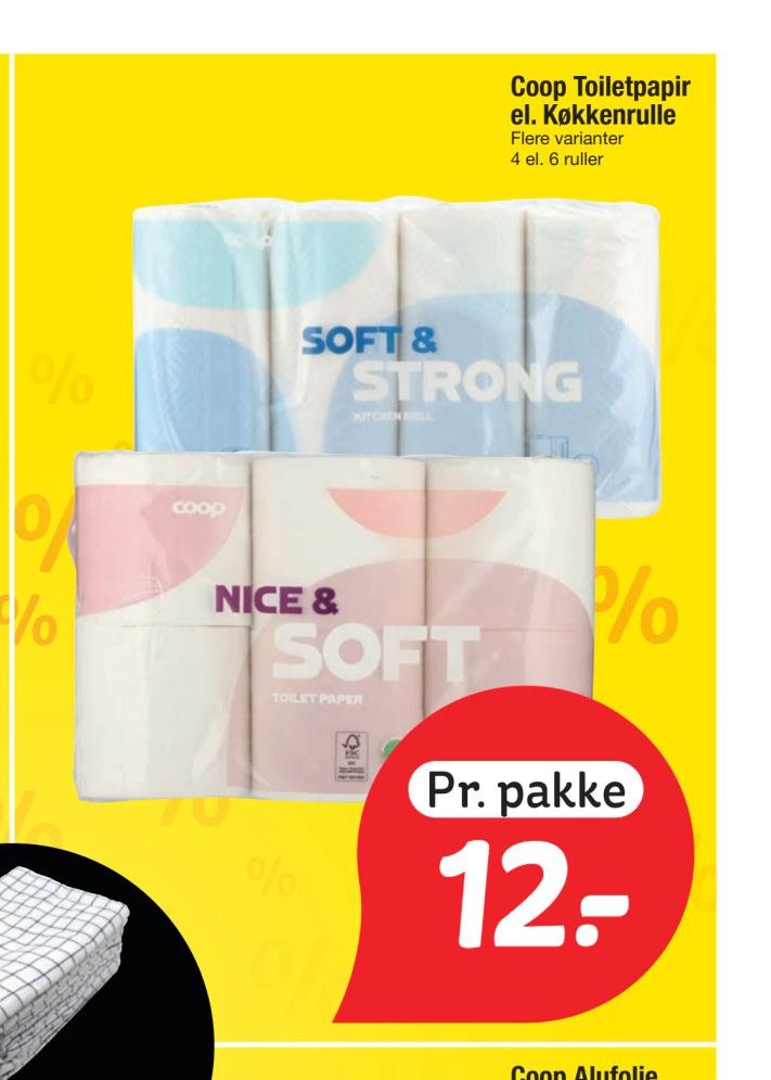 Coop Toiletpapir el. Køkkenrulle – fakta Tyskland