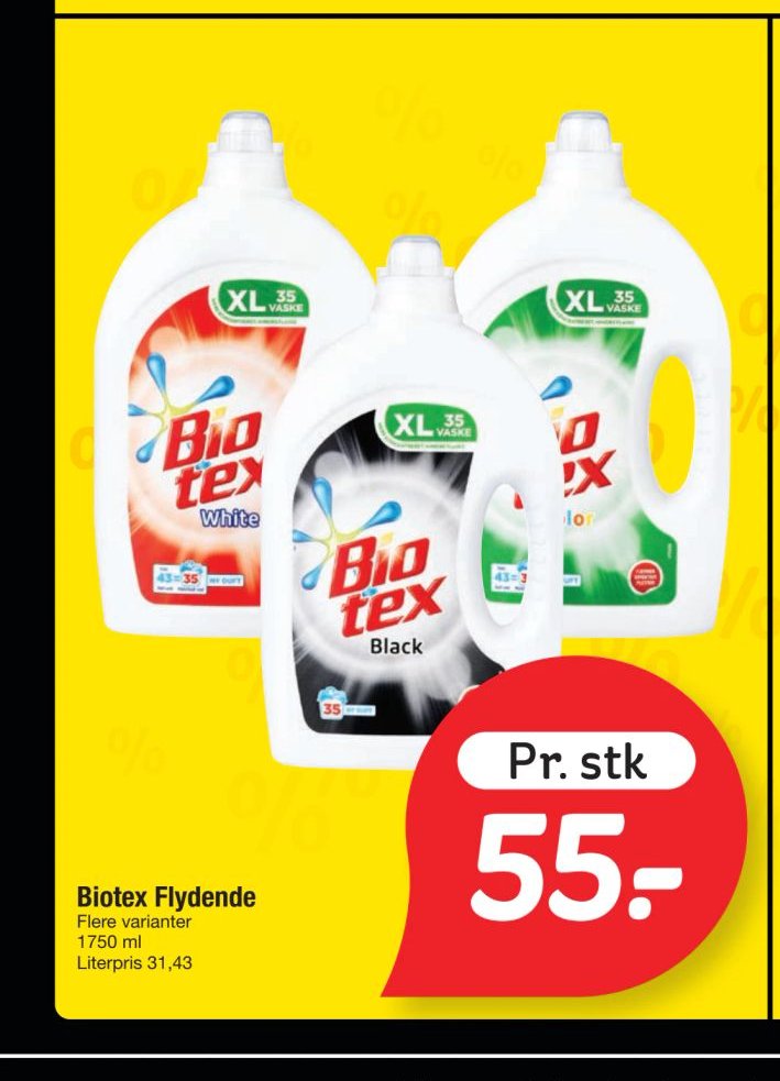 Biotex Flydende – fakta Tyskland