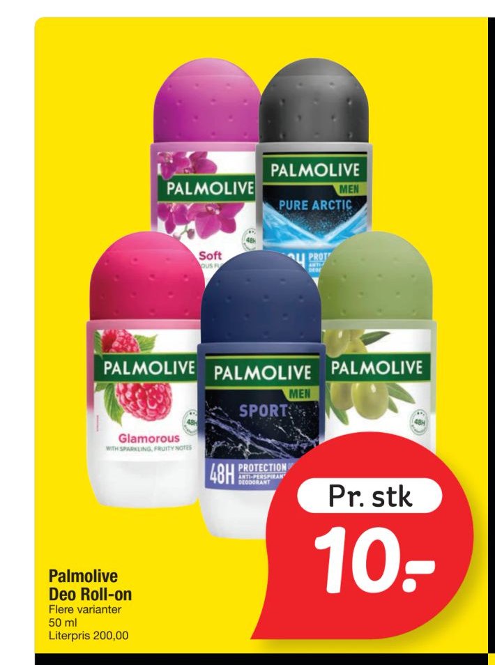 Palmolive Deo Roll-on – fakta Tyskland