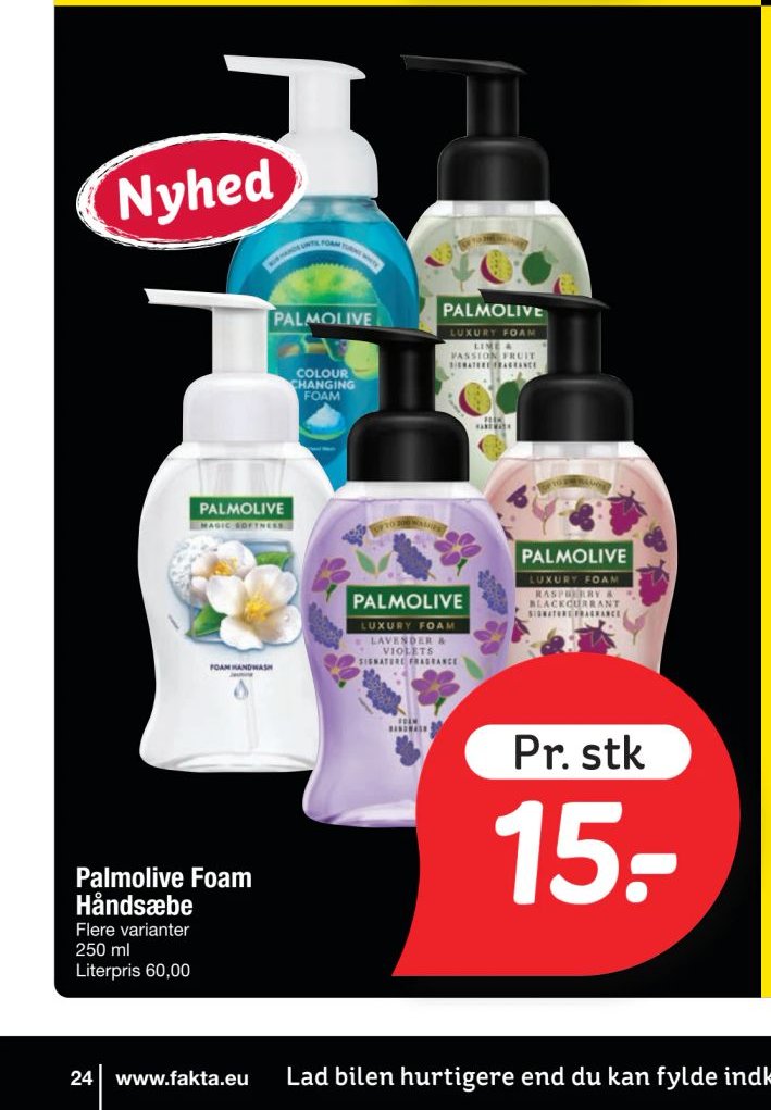 Palmolive Foam Håndsæbe – fakta Tyskland