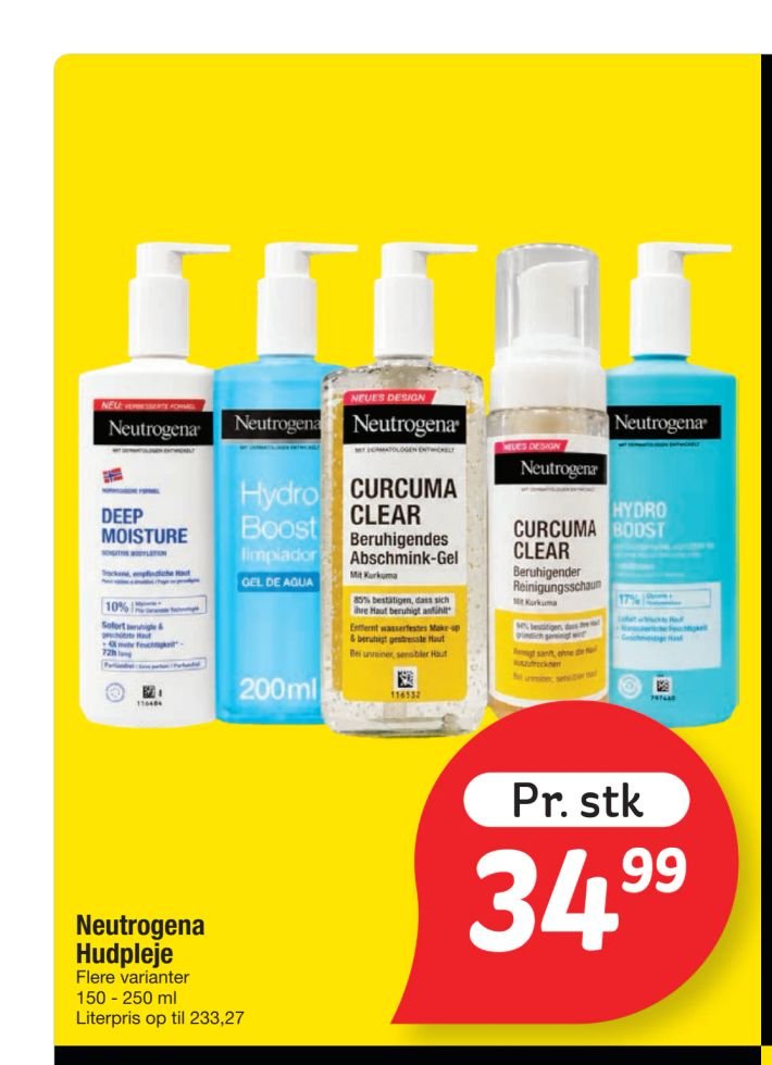 Neutrogena Hudpleje – fakta Tyskland