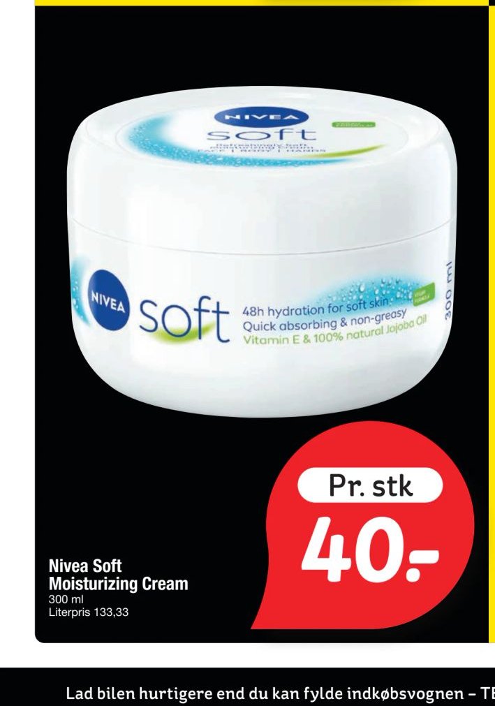 Nivea Soft Moisturizing Cream – fakta Tyskland