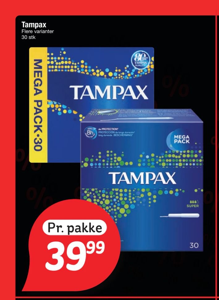 Tampax – fakta Tyskland