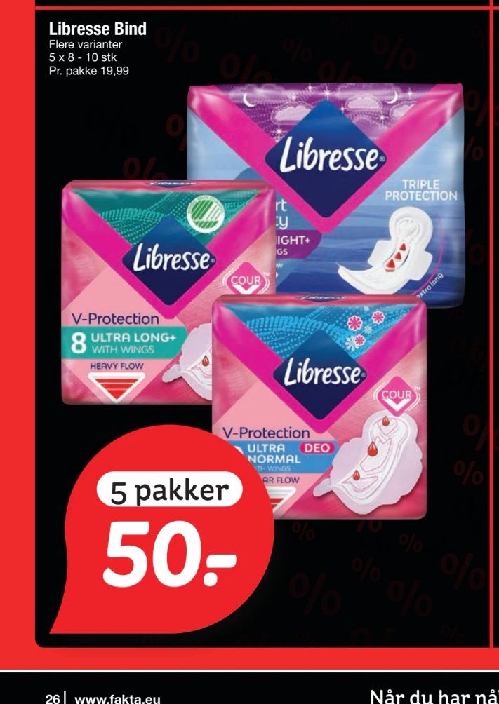 Libresse Bind – fakta Tyskland