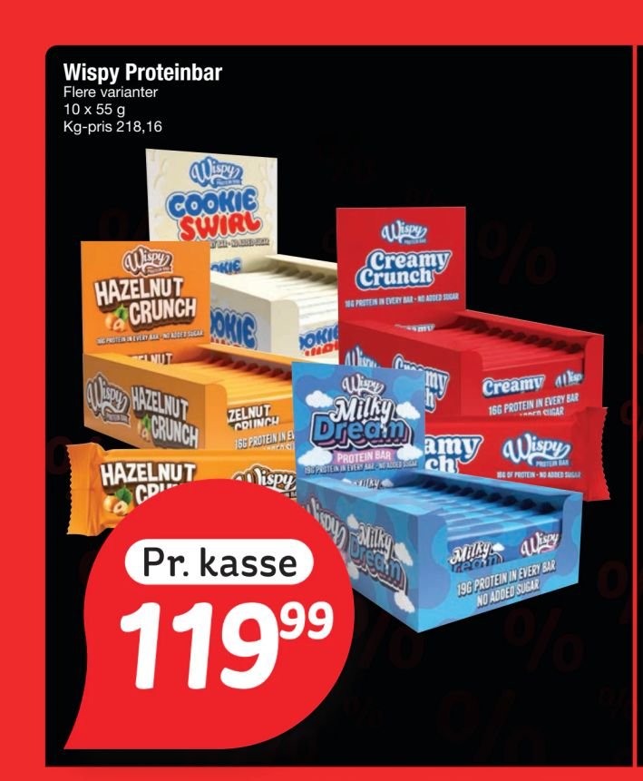 Wispy Proteinbar – fakta Tyskland
