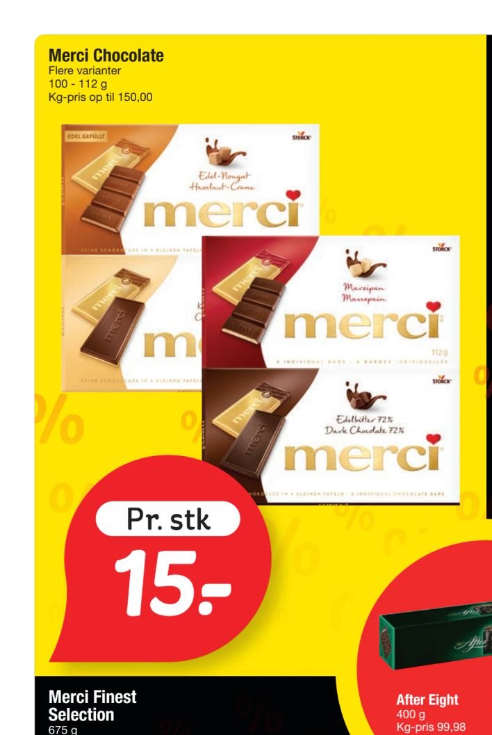 Merci Chocolate – fakta Tyskland