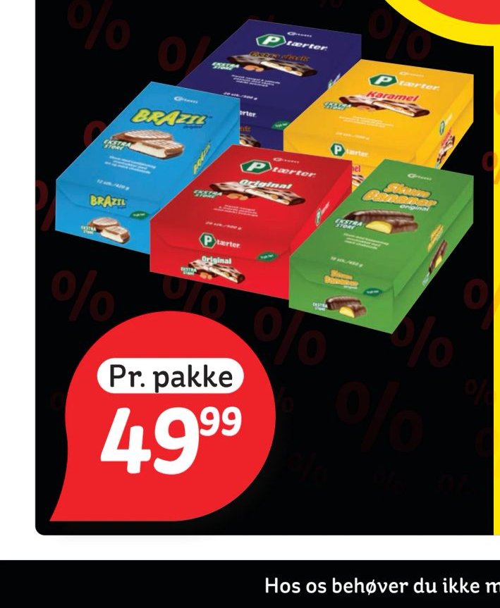 Carletti P-tærter, Brazil el. Skumbananer – fakta Tyskland