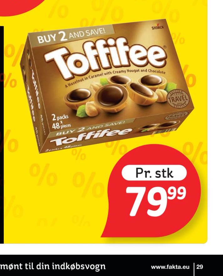 Toffifee – fakta Tyskland