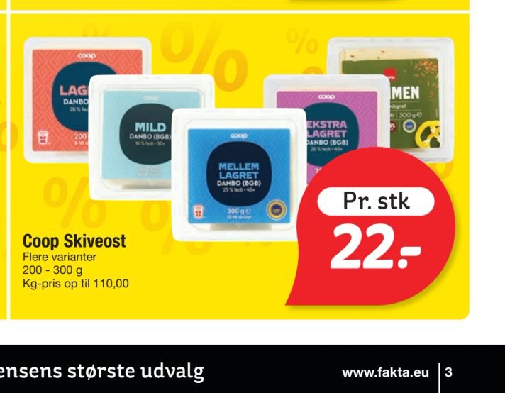 Coop Skiveost – fakta Tyskland