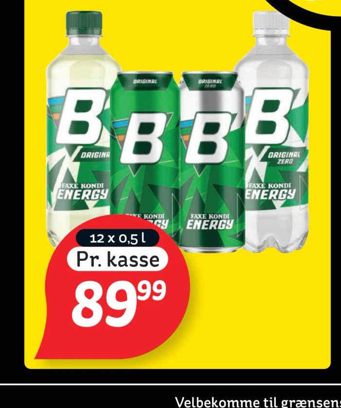 Faxe Kondi Energy – fakta Tyskland