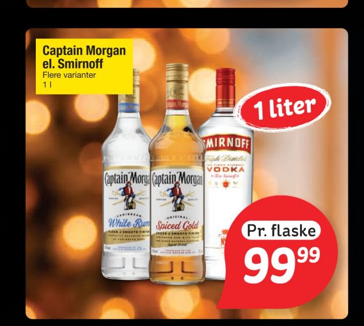 Captain Morgan el. Smirnoff – fakta Tyskland