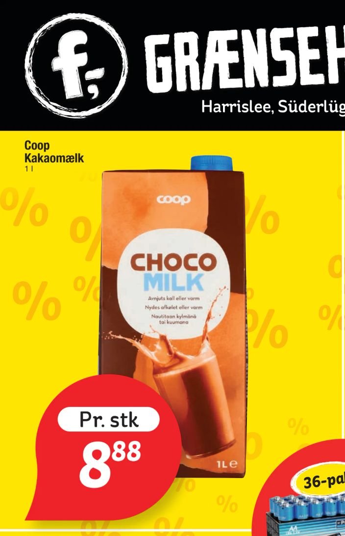 Coop Kakaomælk – fakta Tyskland