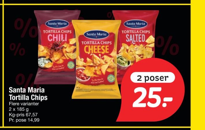 Santa Maria Tortilla Chips – fakta Tyskland