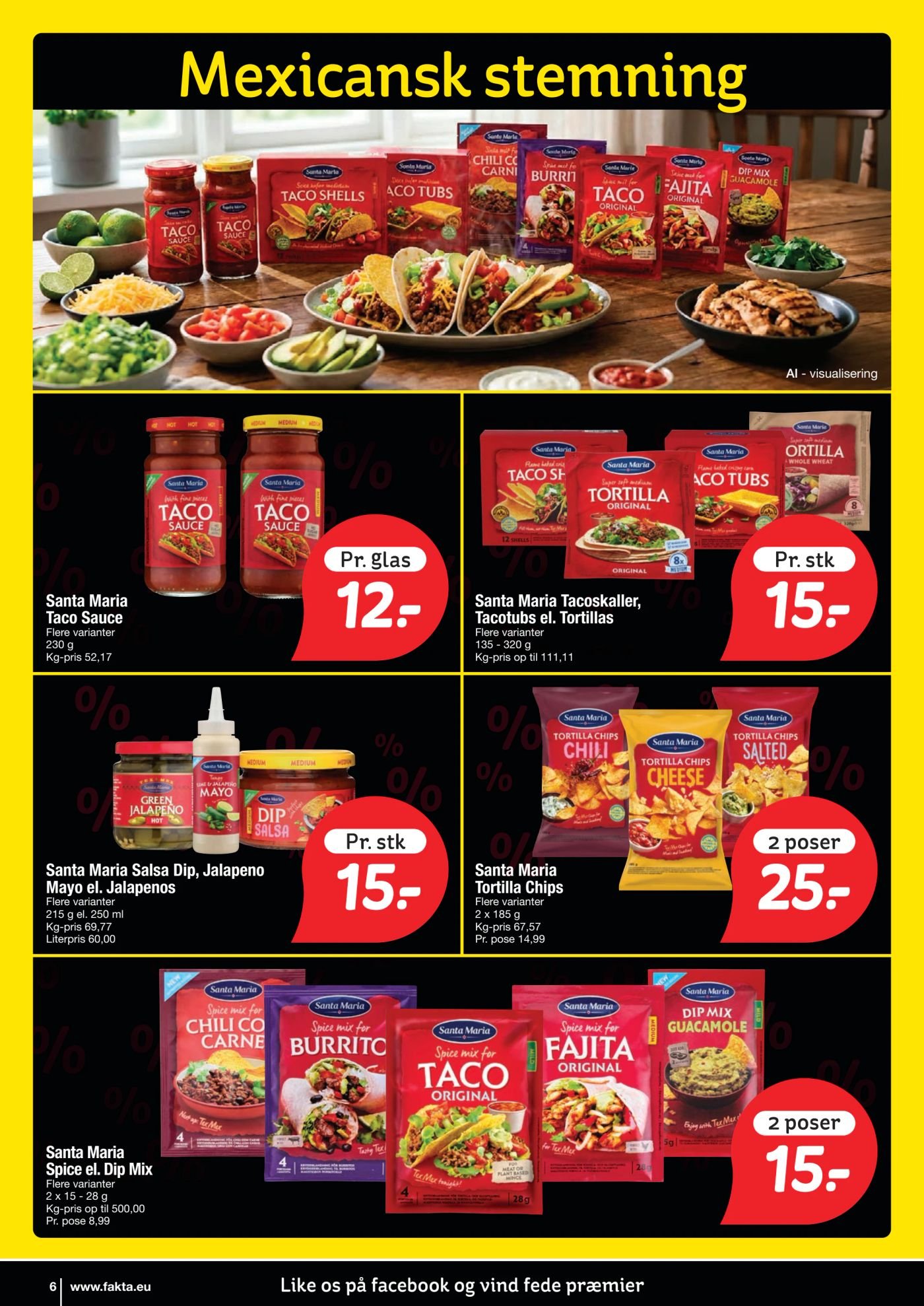 Santa Maria Taco Sauce – fakta Tyskland