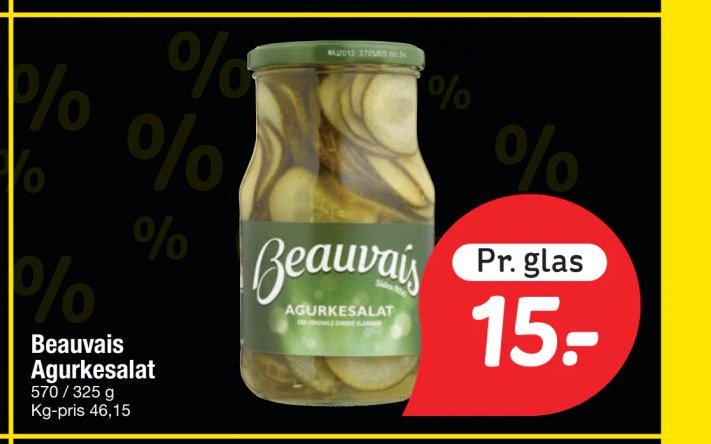 Beauvais Agurkesalat – fakta Tyskland