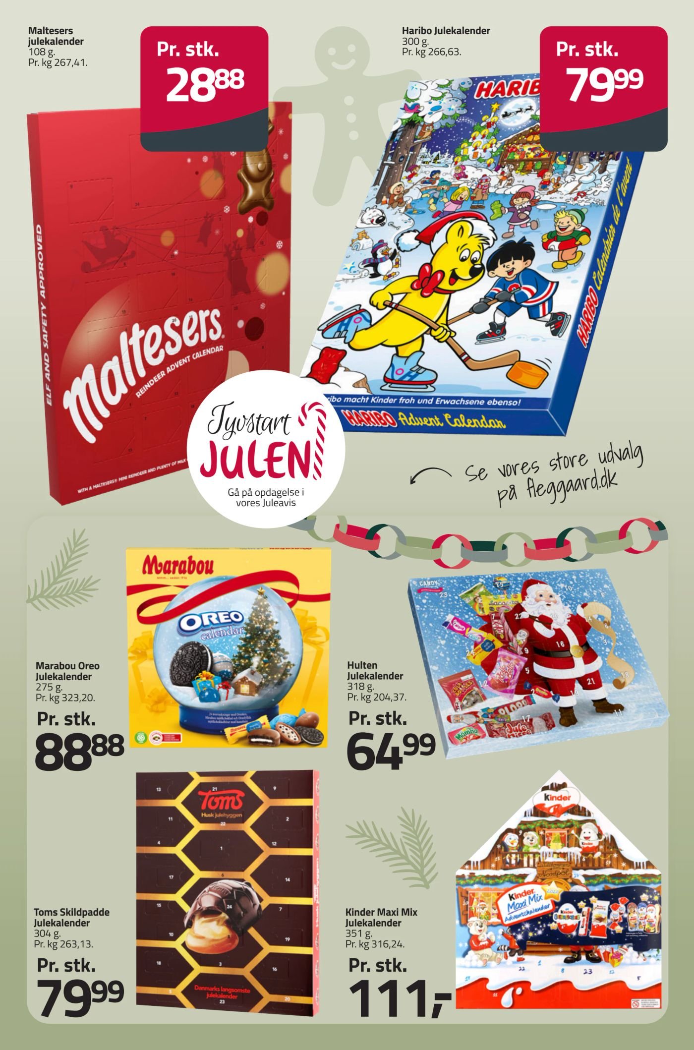 Maltesers julekalender – Fleggaard