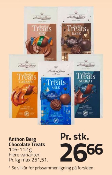 Anthon Berg Chocolate Treats – Fleggaard