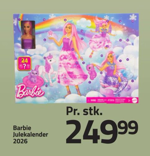 Barbie Julekalender 2026 – Fleggaard
