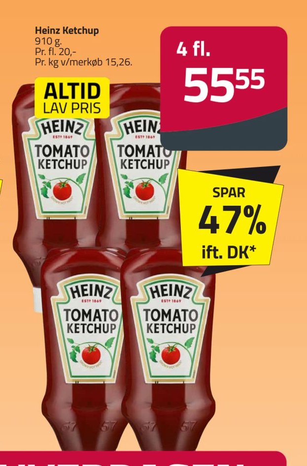 Heinz Ketchup – Fleggaard