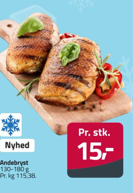 Andebryst 130-180 g – Fleggaard