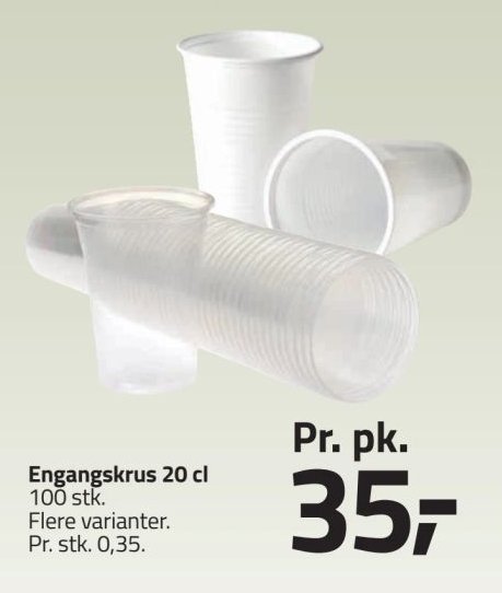 Engangskrus 20 cl – Fleggaard