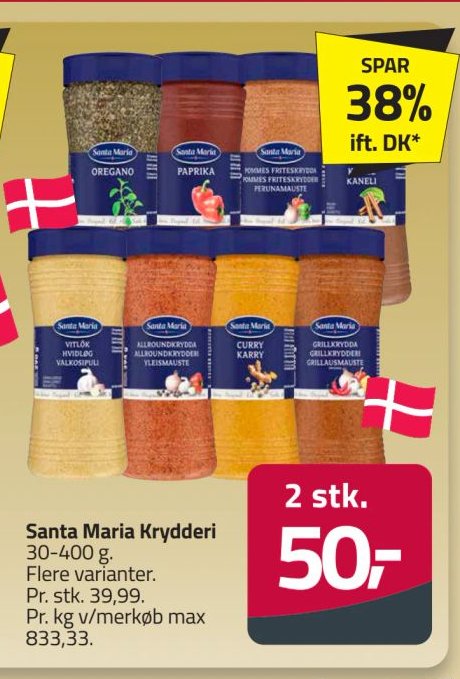 Santa Maria Krydderi – Fleggaard