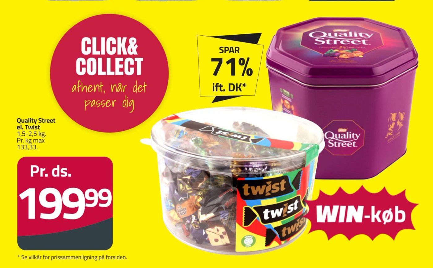 Quality Street el. Twist – Fleggaard