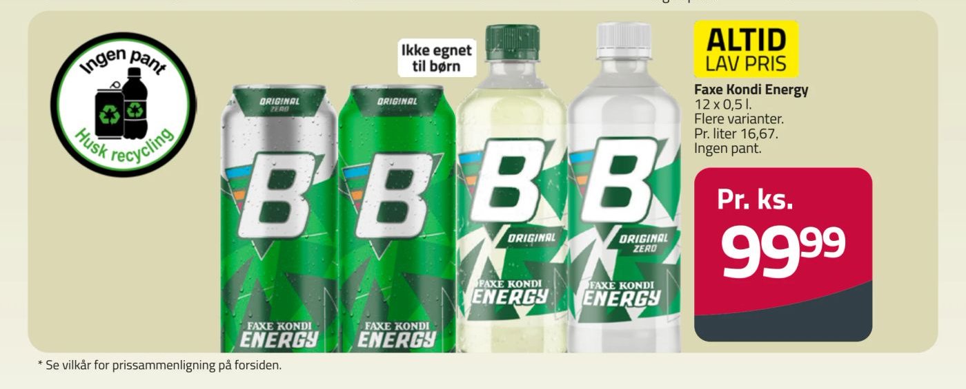 Faxe Kondi Energy – Fleggaard