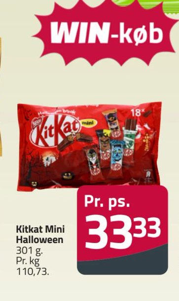 Kitkat Mini Halloween – Fleggaard