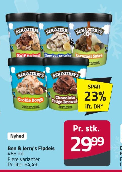 Ben & Jerry's Flødeis – Fleggaard