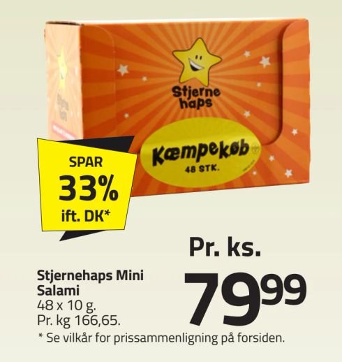 Stjernehaps Mini Salami – Fleggaard