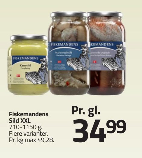 Fiskemandens Sild XXL – Fleggaard