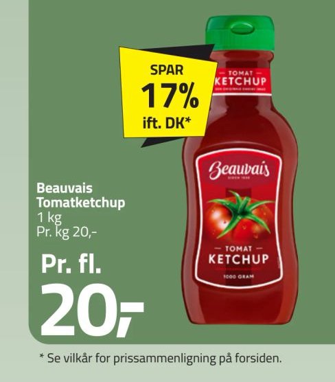 Beauvais Tomatketchup – Fleggaard