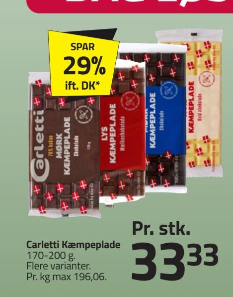 Carletti Kæmpeplade – Fleggaard