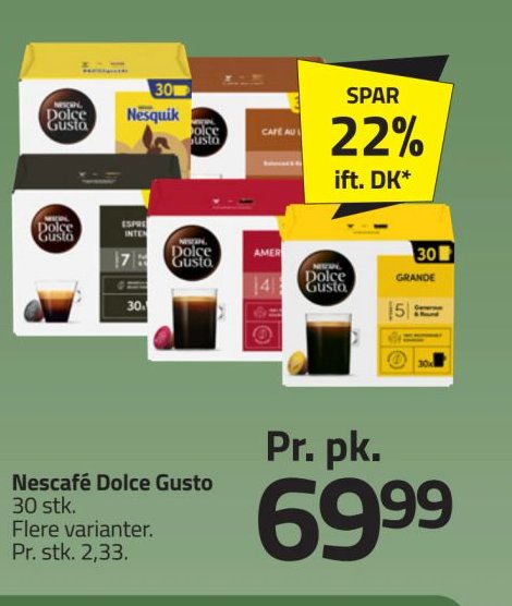 Nescafé Dolce Gusto – Fleggaard