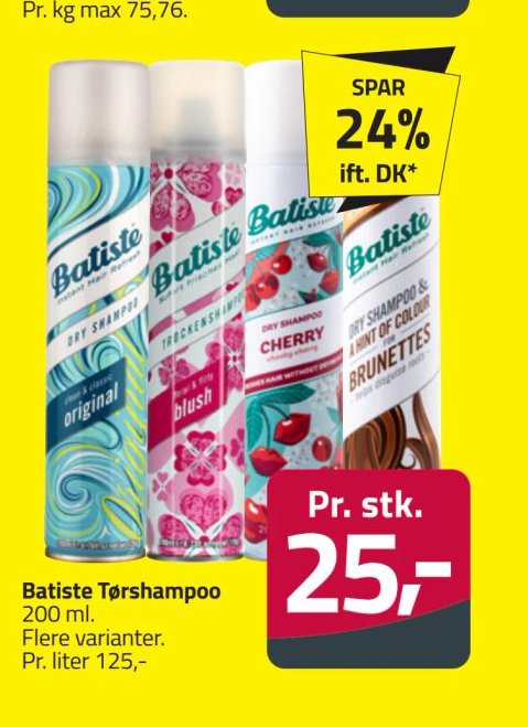 Batiste Tørshampoo – Fleggaard