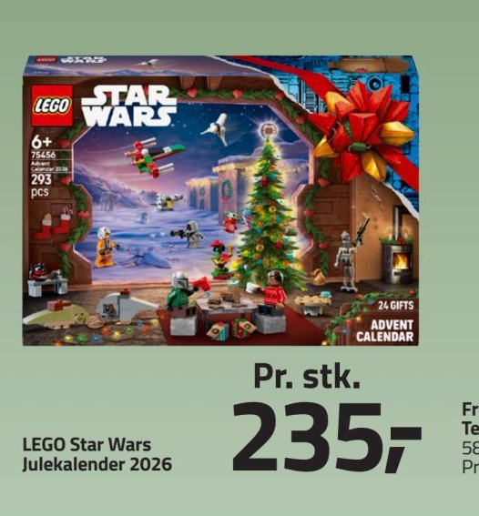 LEGO Star Wars Julekalender 2026 – Fleggaard