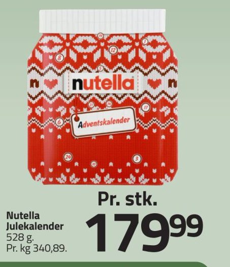 Nutella Julekalender – Fleggaard