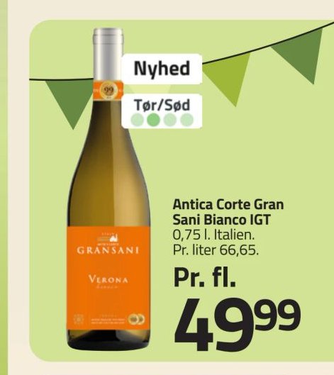 Antica Corte Gran Sani Bianco IGT – Fleggaard