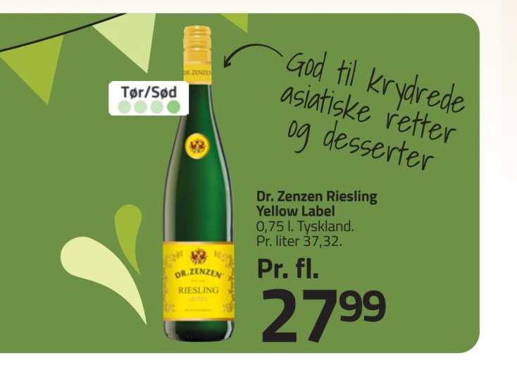 Dr. Zenzen Riesling Yellow Label – Fleggaard