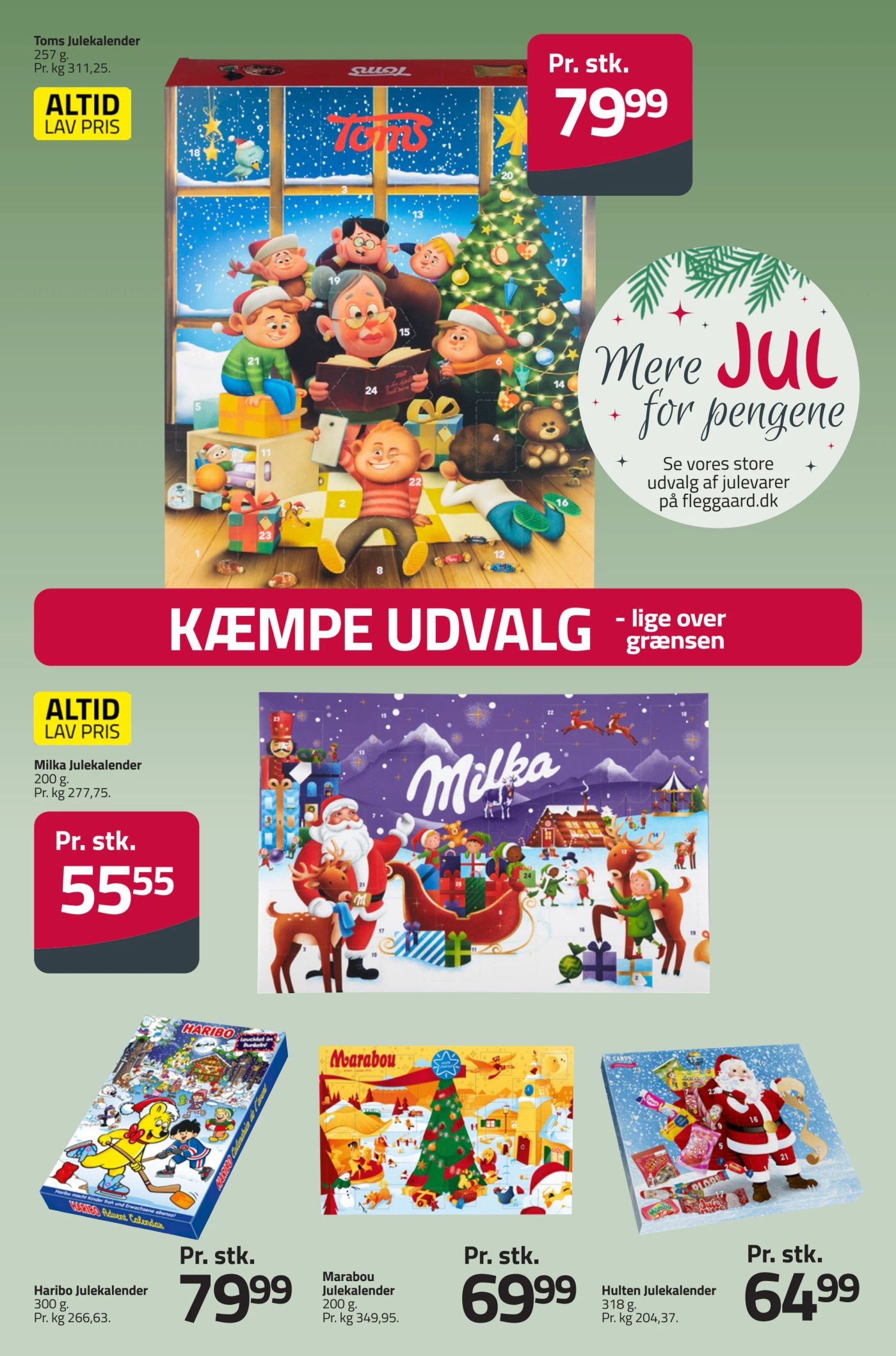 Milka Julekalender – Fleggaard