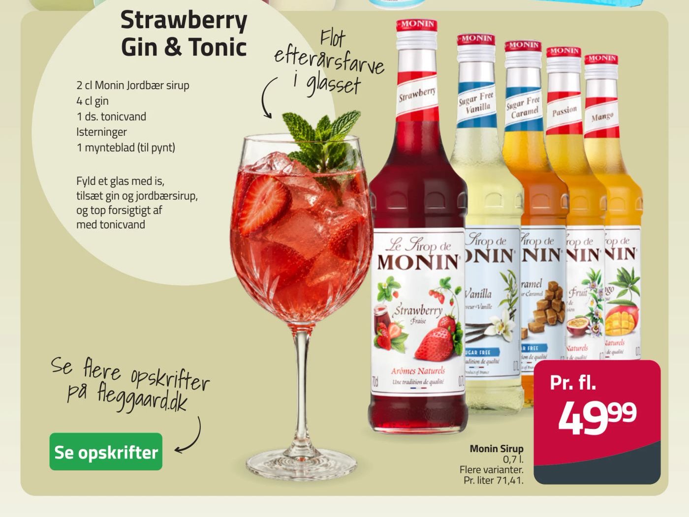 Monin Sirup – Fleggaard