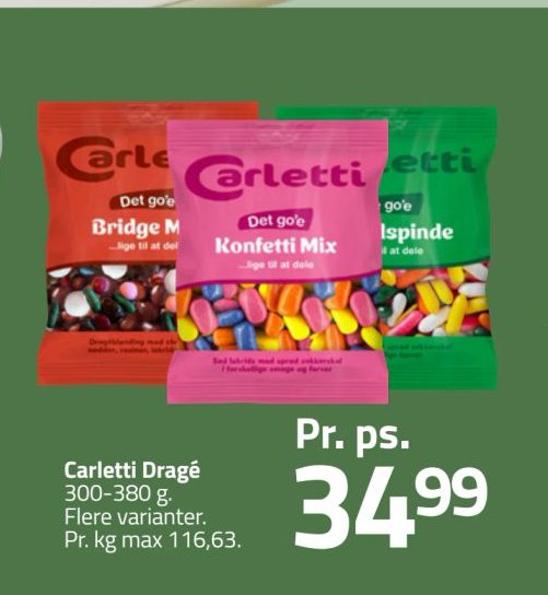 Carletti Dragé – Fleggaard